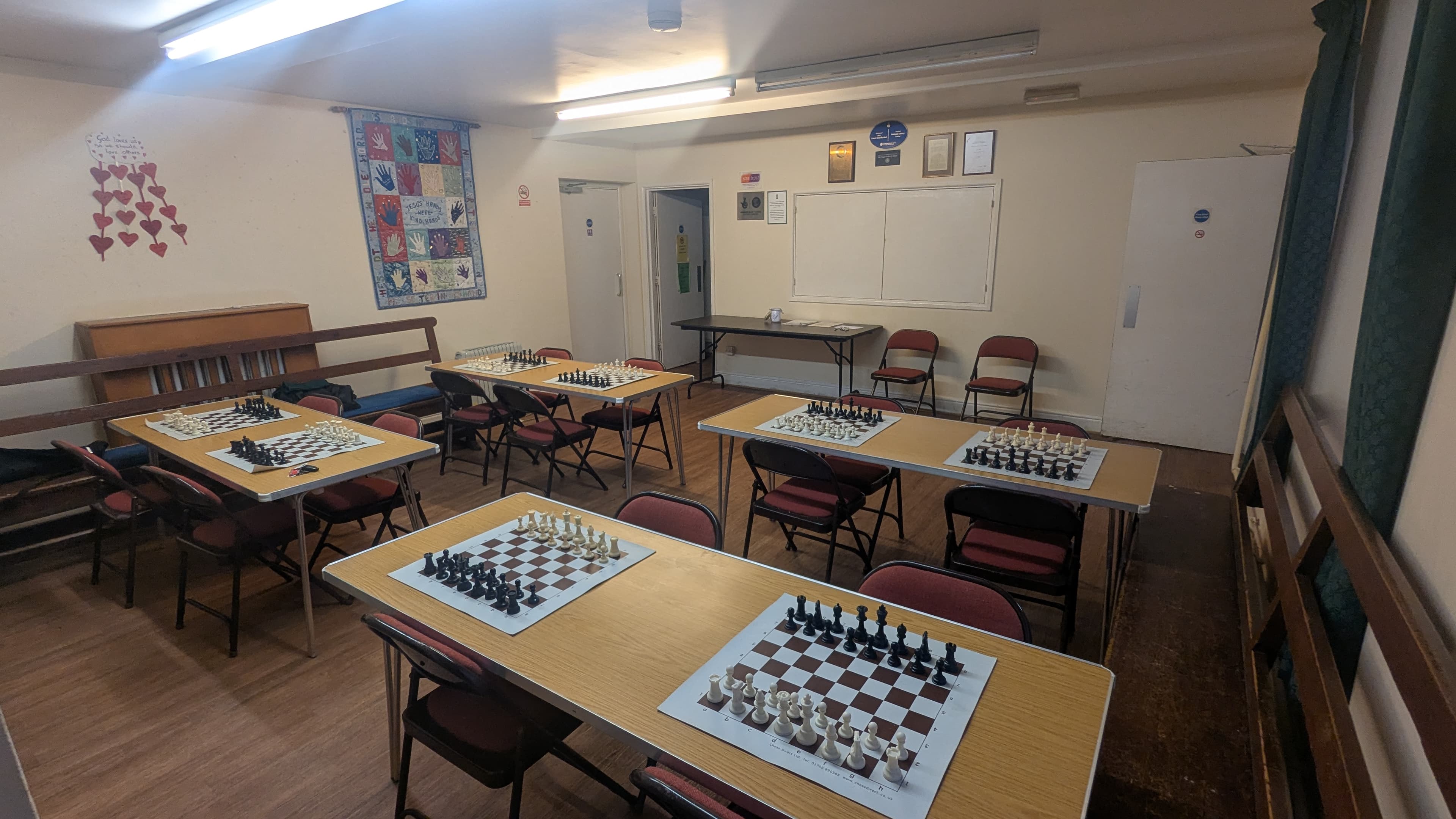 Friendly game at the club